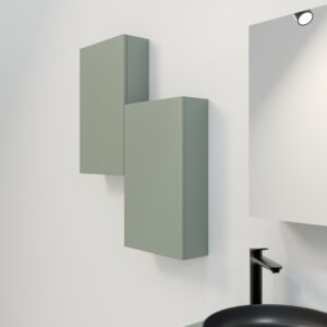 Badschränke über dem WC